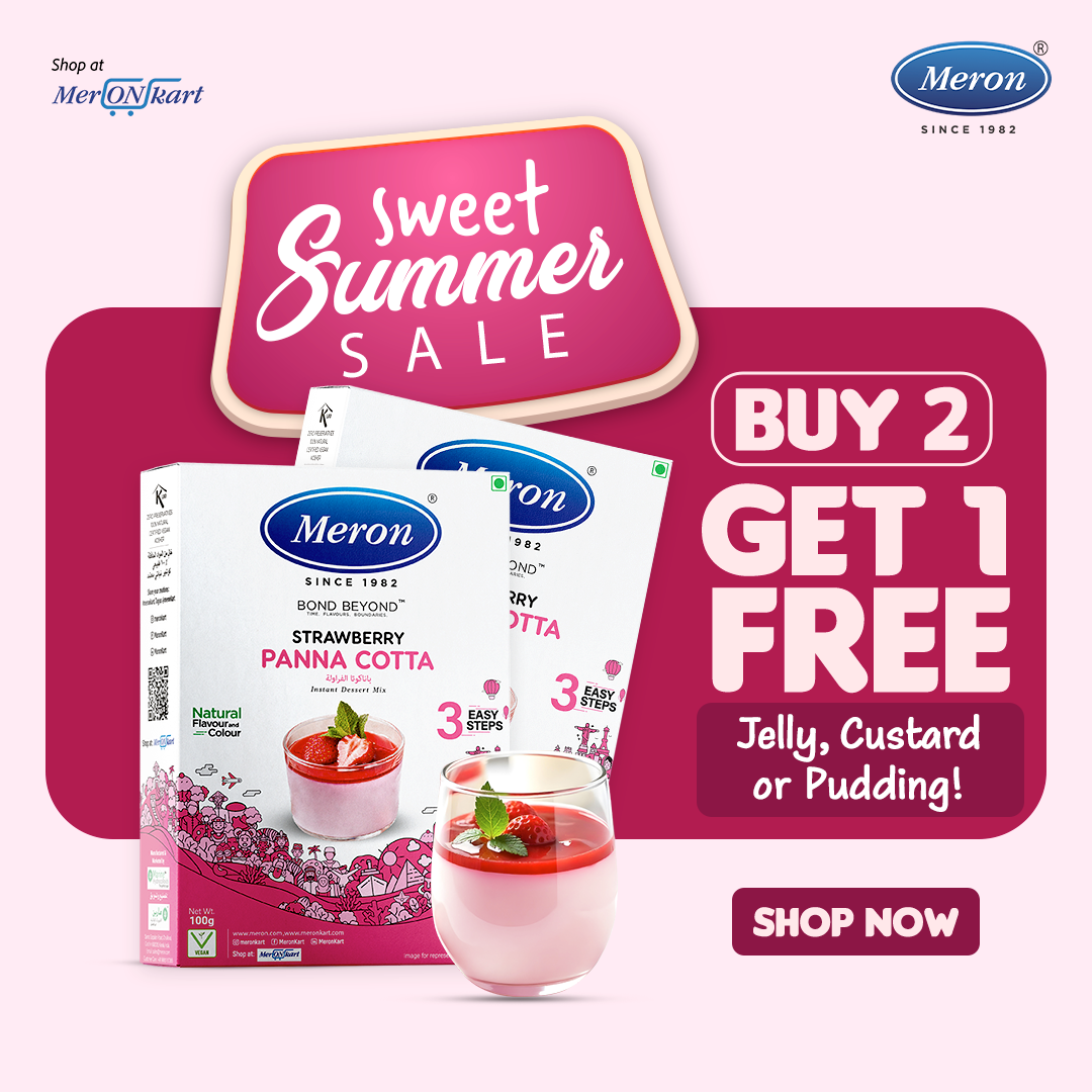 Strawberry Pannacotta ( 100g x 2 ) - Buy 2 Get A Free Pack of Jelly / Custard / Pudding