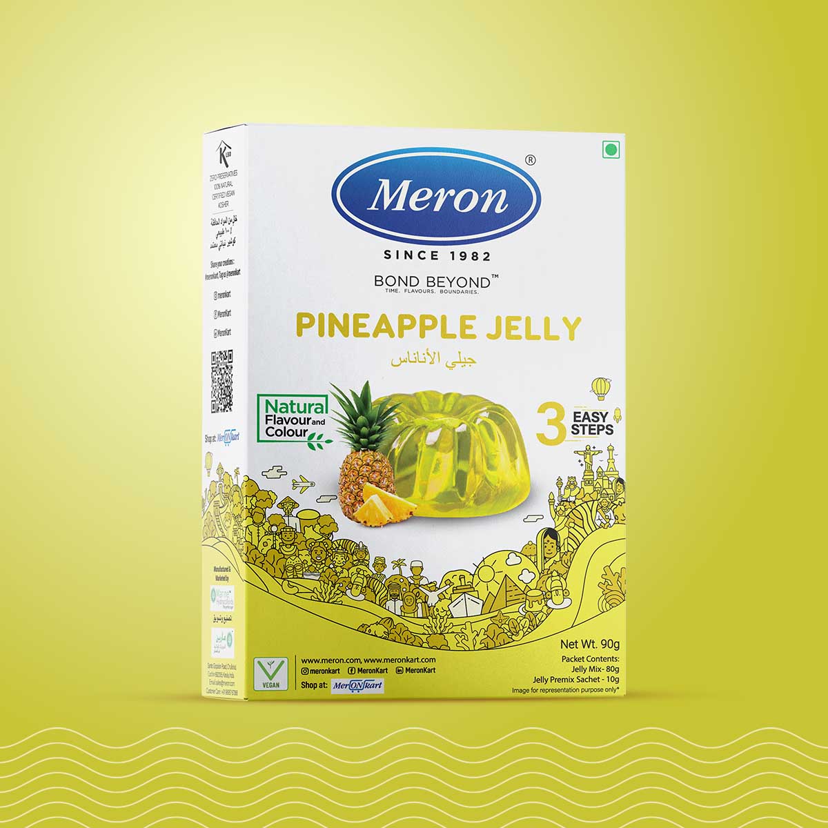 Pineapple Jelly Natural - 90 gm