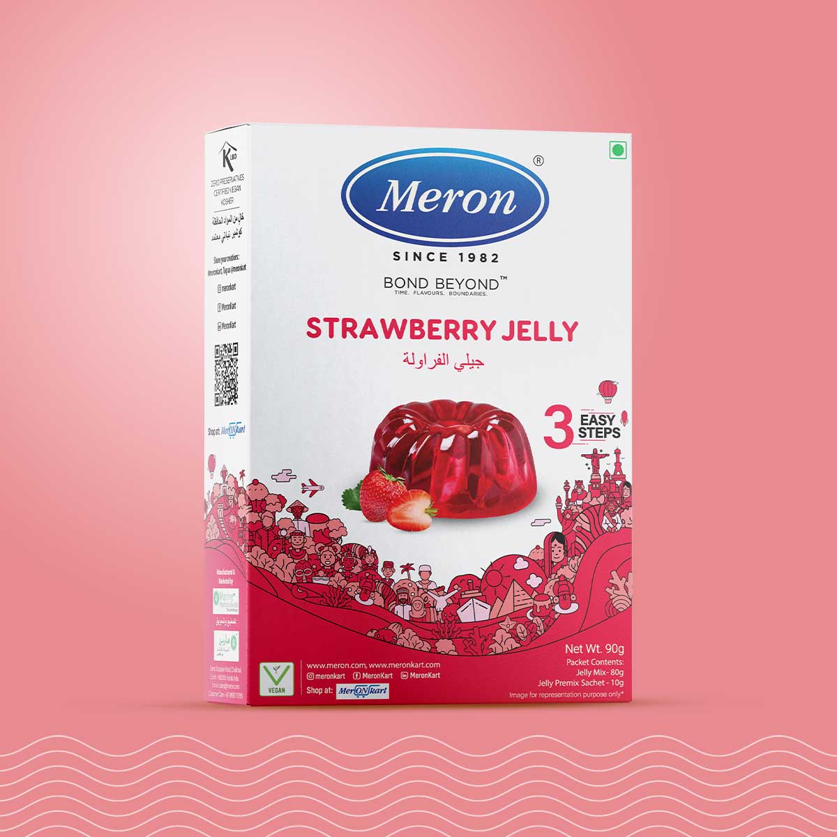 Strawberry Jelly - Natural - 90 gm