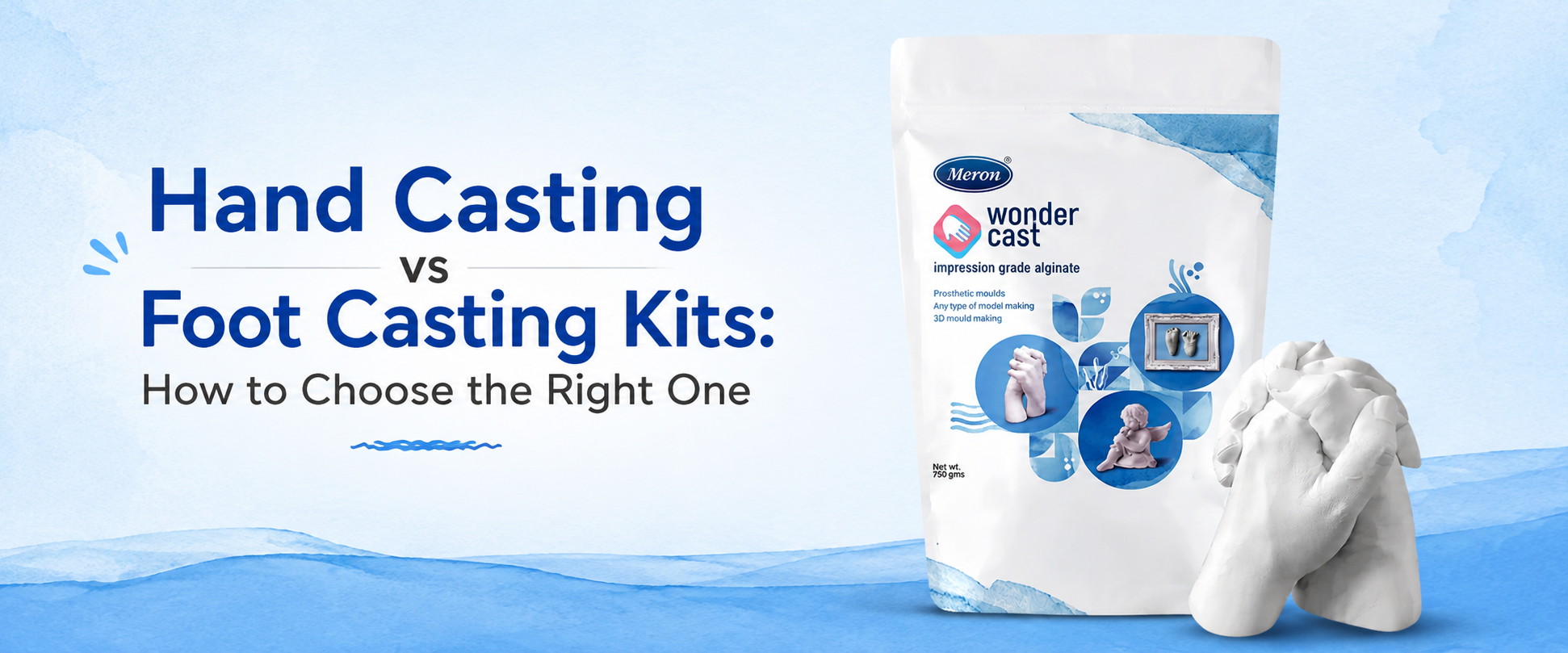 Hand Casting vs Foot Casting Kits