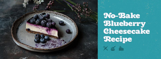 No-Bake Blueberry Cheesecake Recipe - MeronKart