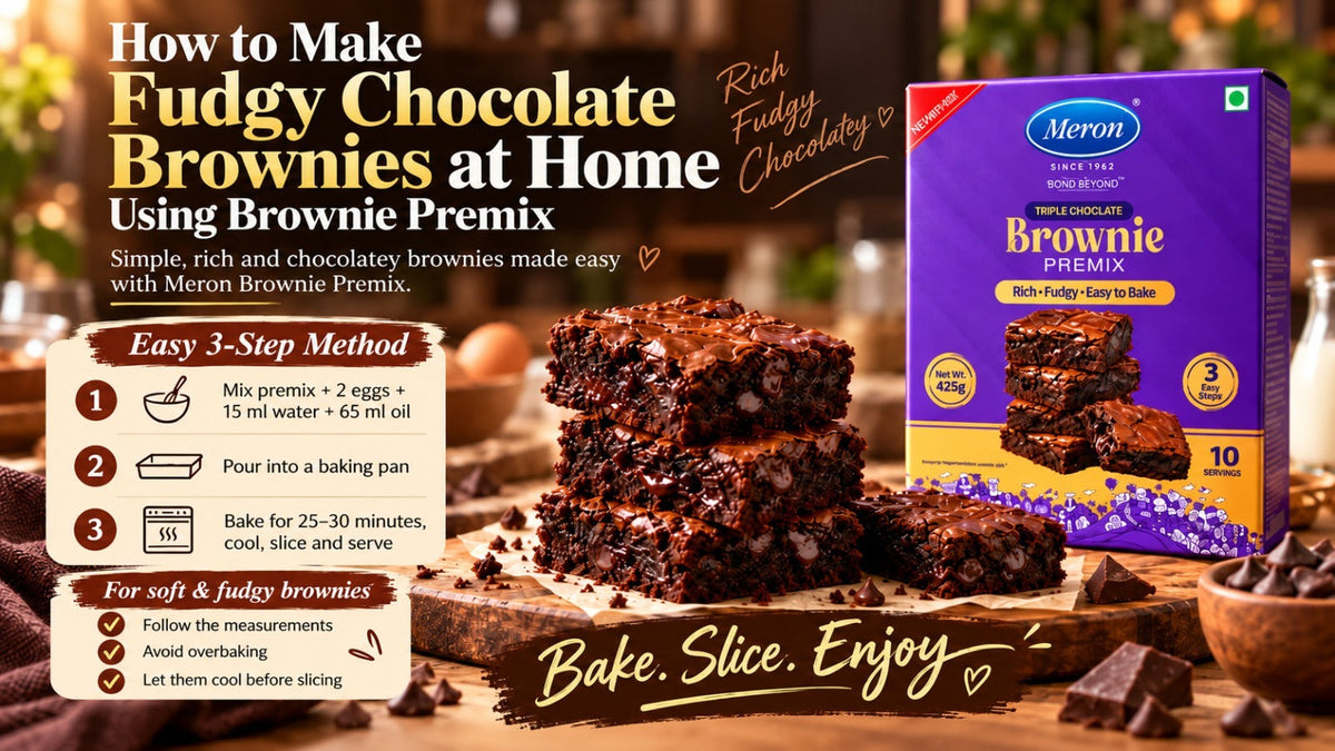 How to Make Fudgy Chocolate Brownies at Home Using Brownie Premix