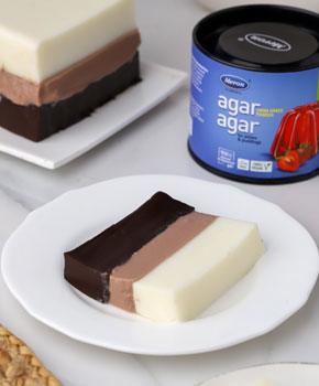 Ombré Chocolate Pudding