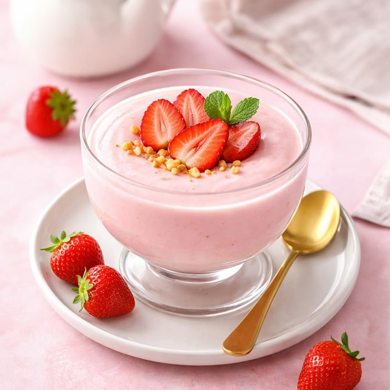 Strawberry Custard Dessert