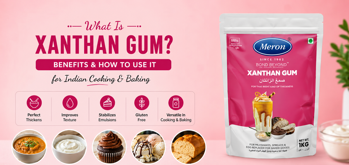 Xanthan gum for cooking