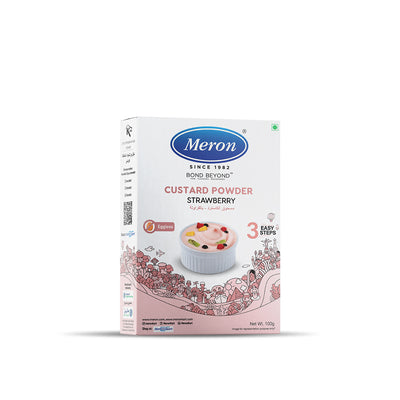 Custard Powder Strawberry -Natural