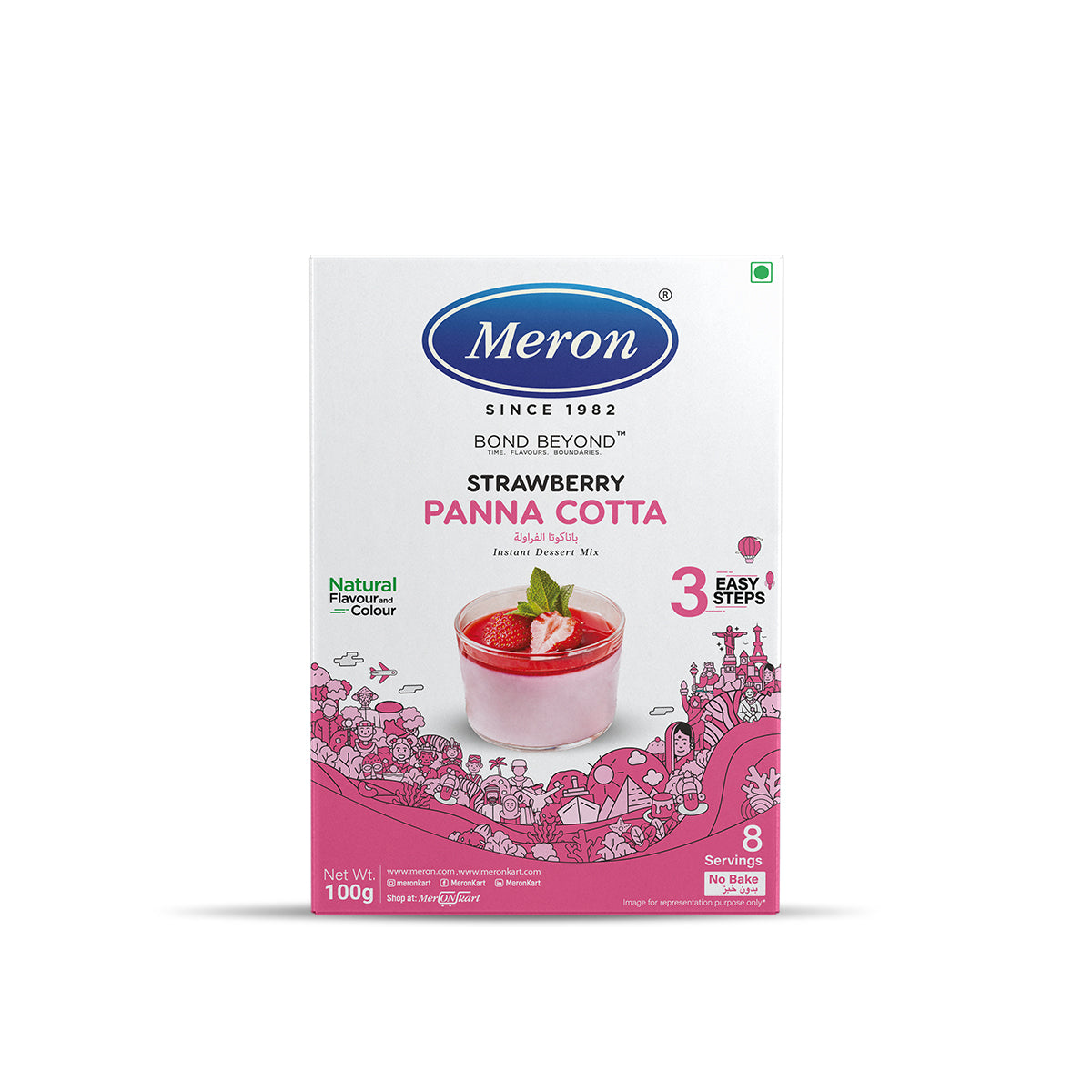 Strawberry Panna cotta