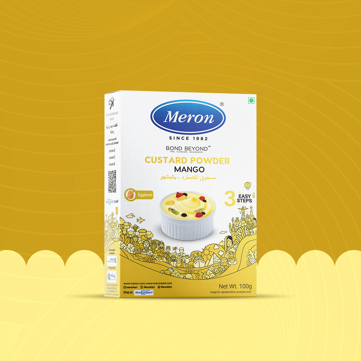 Custard Powder Mango -Natural