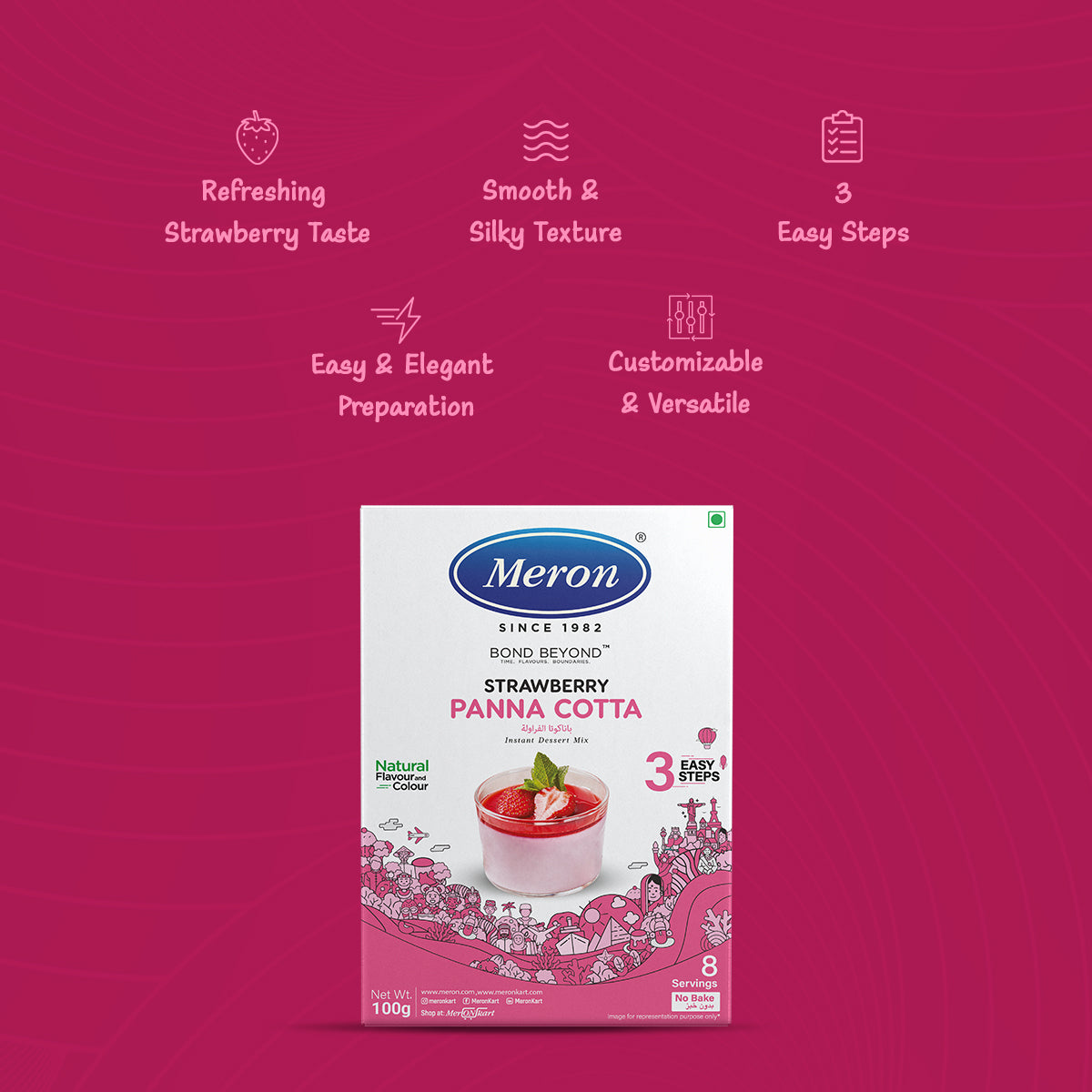 Strawberry Panna cotta