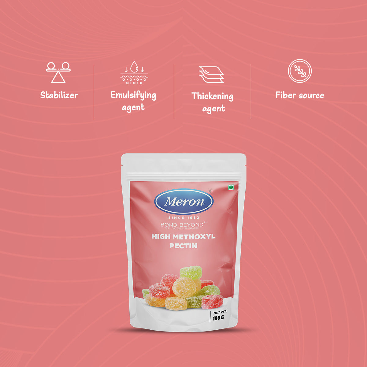 High methoxyl pectin