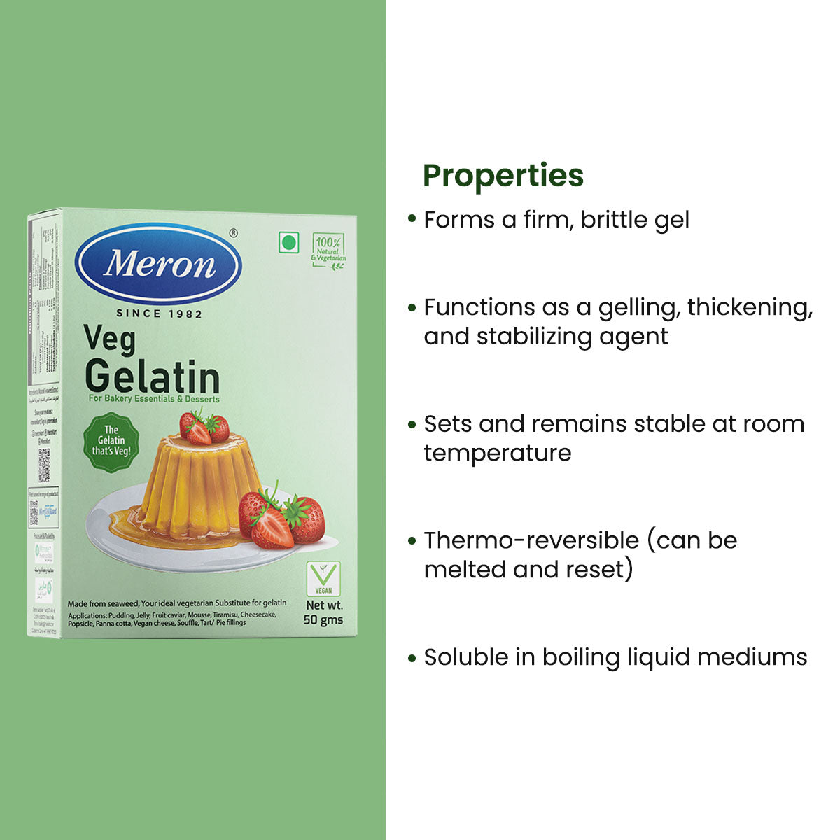 Veg Gelatin - 50 gm