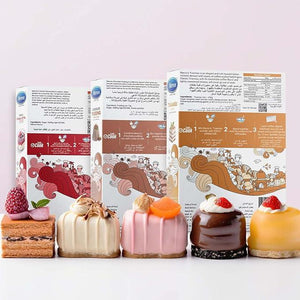 Meron’s Instant Dessert Mix Combos | Tiramisu | Chocolate Pudding | Vanilla Panna Cotta | Natural Flavour & Colour | Preservative-Free | Vegan - MeronKart