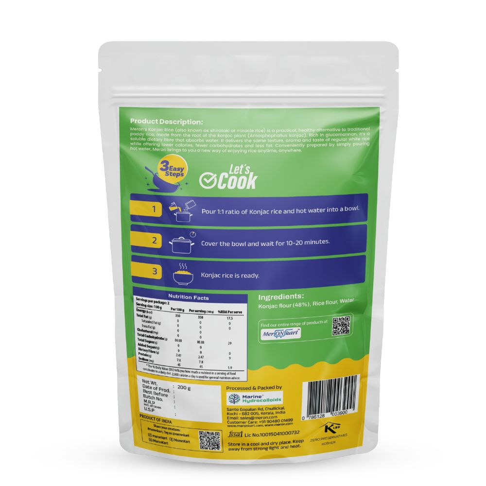 Konjac Rice-200 Gram