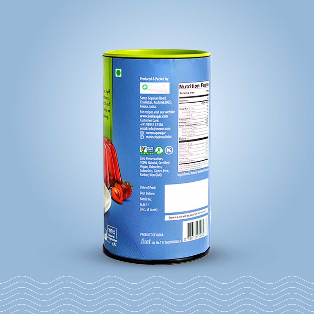 Agar Agar China Grass Powder - 500 gm