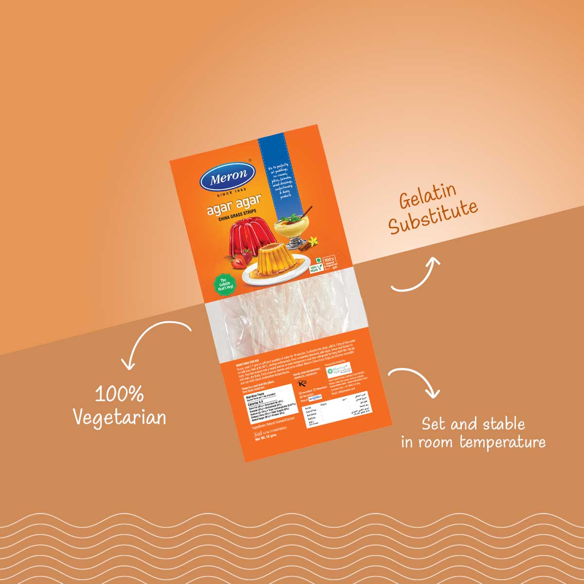 Agar Agar Strips - 10 gm