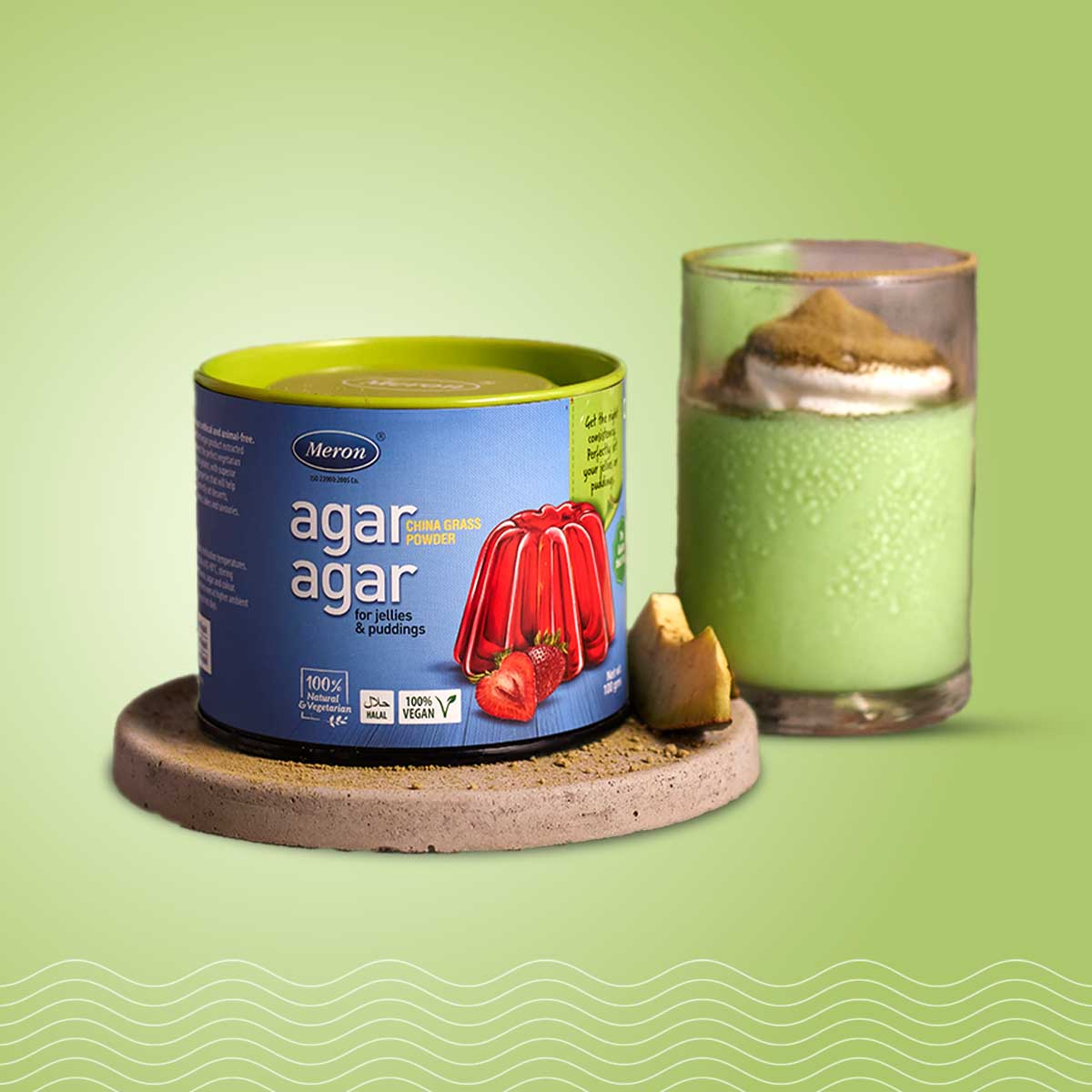 Agar Agar China Grass Powder - 100 gm