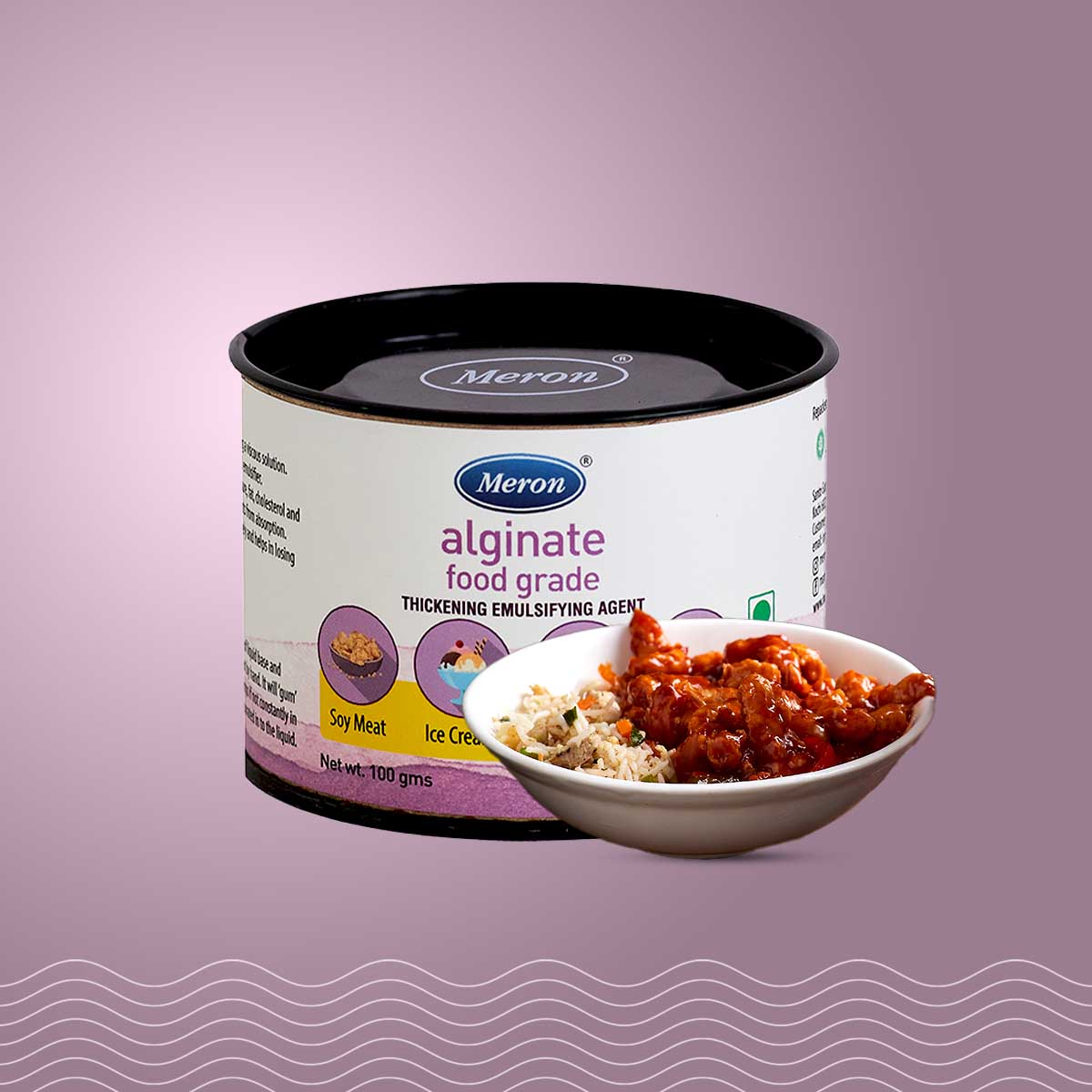 Sodium Alginate - 100 gm