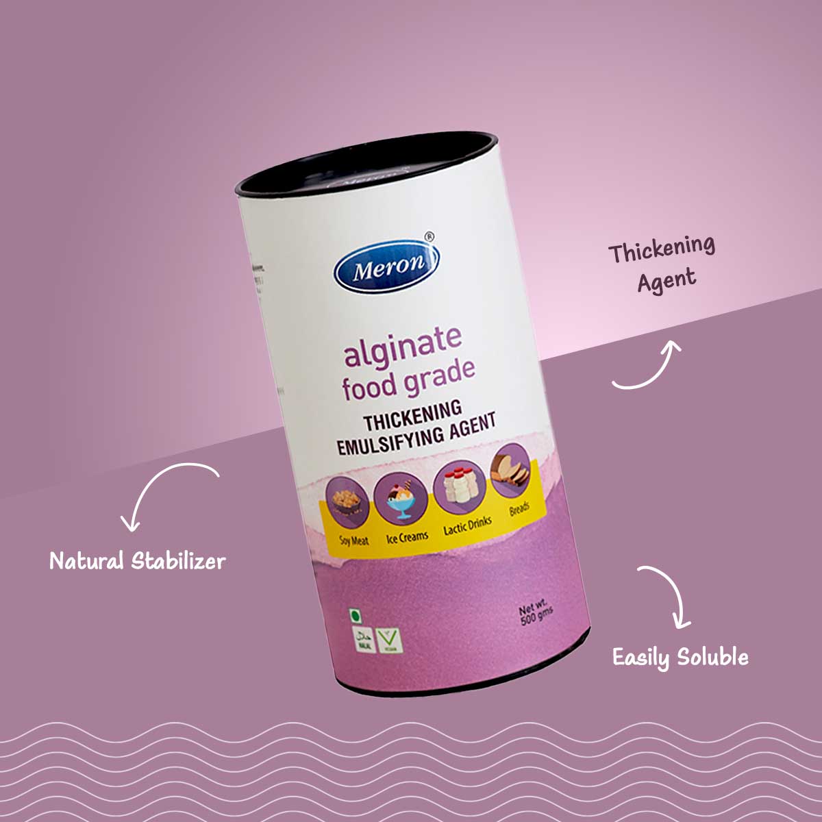 Sodium Alginate - 500 gm