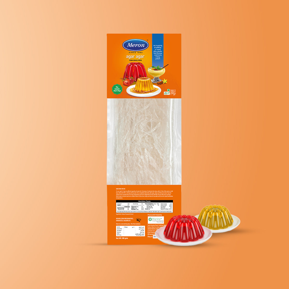 Agar Agar Strips - 100 gm