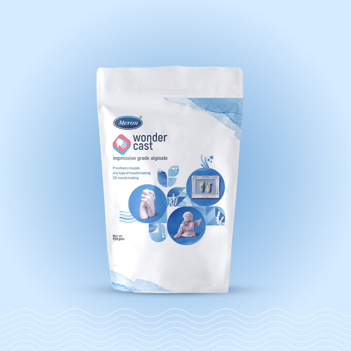 Wondercast Impression Grade Alginate - 953 gm