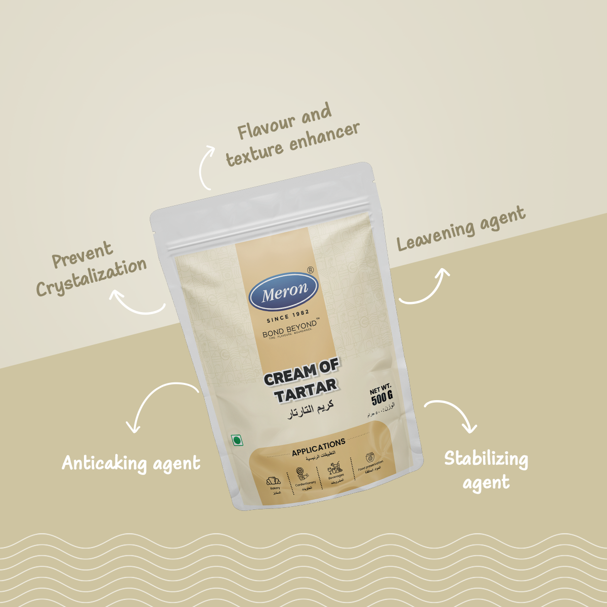 Meron's Cream of Tartar - 500g