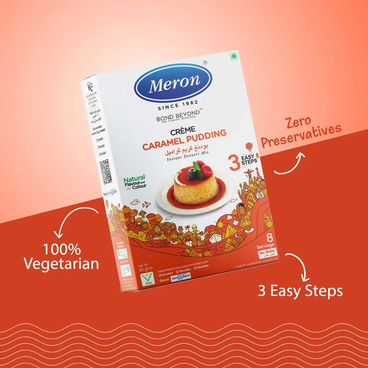 Buy Merons Crème Caramel Pudding Mix Online 85 gm Online