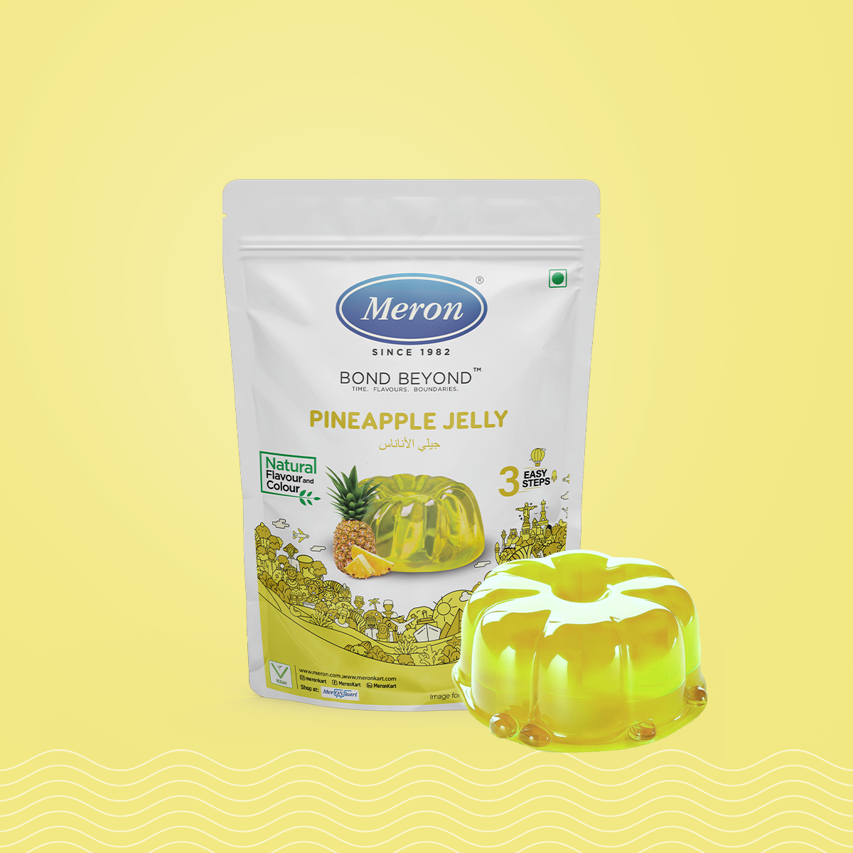 Pineapple Jelly - Natural - 900 gm