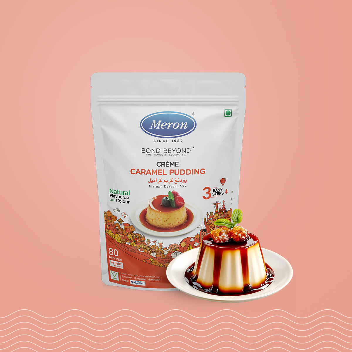 Crème Caramel Pudding - 850 gm