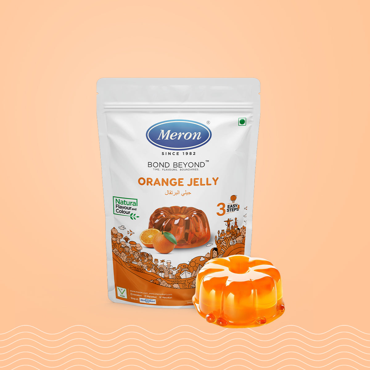 Orange Jelly - Natural - 900 gm