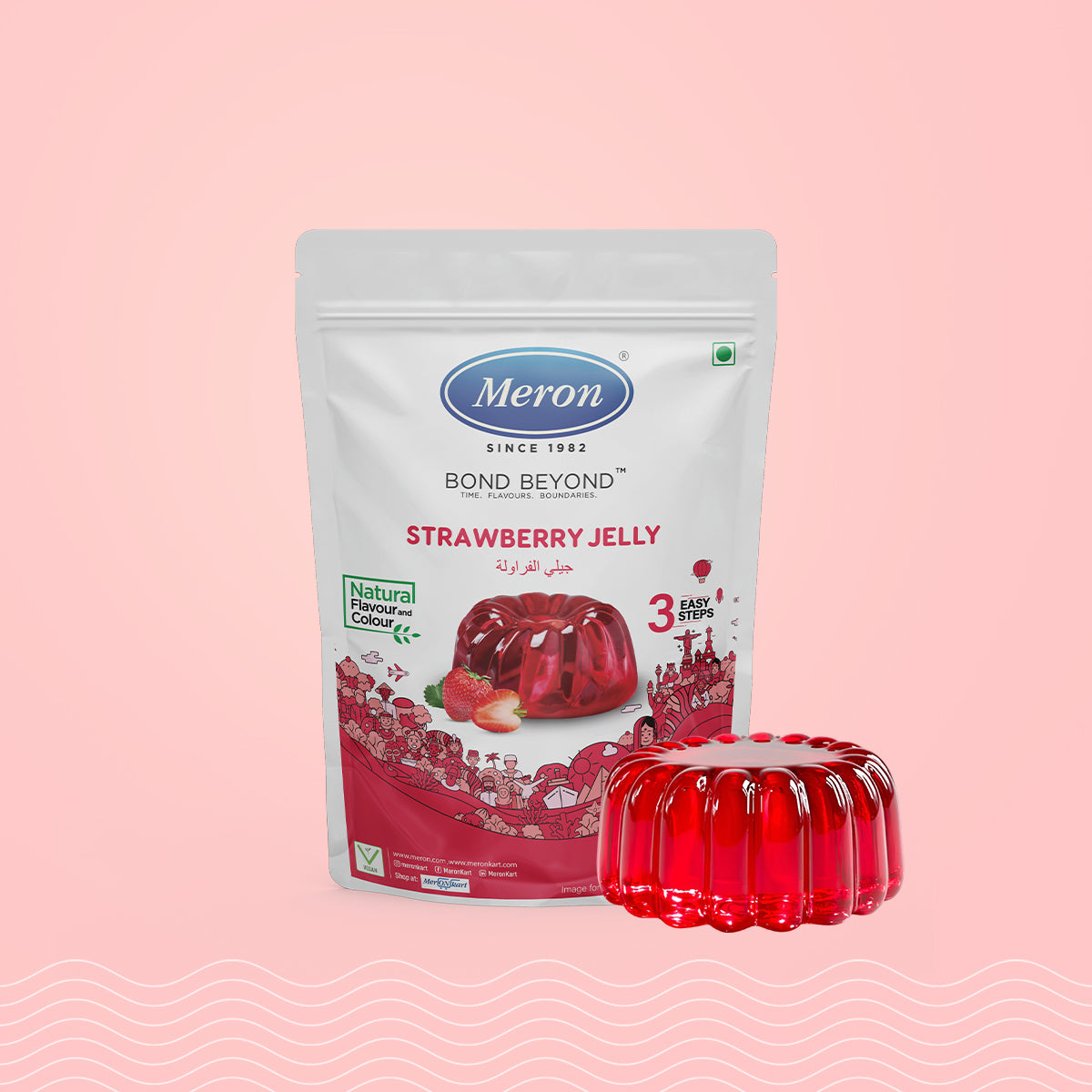 Strawberry Jelly Natural - 900 gm