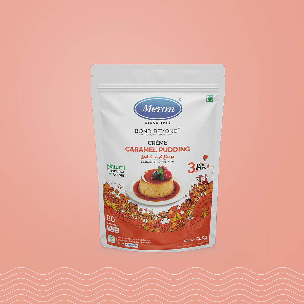 Crème Caramel Pudding - 850 gm