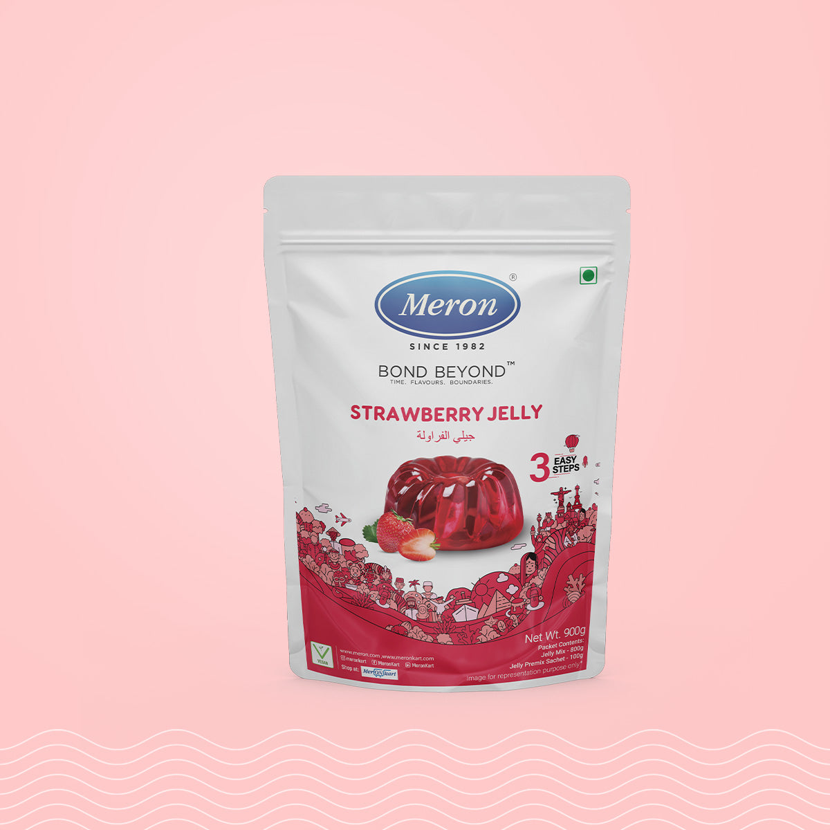 Strawberry Jelly - 900 gm