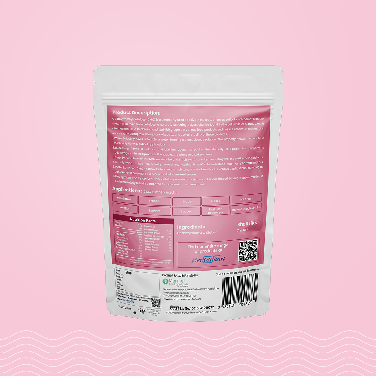 Carboxymethyl Cellulose (CMC) - 500g