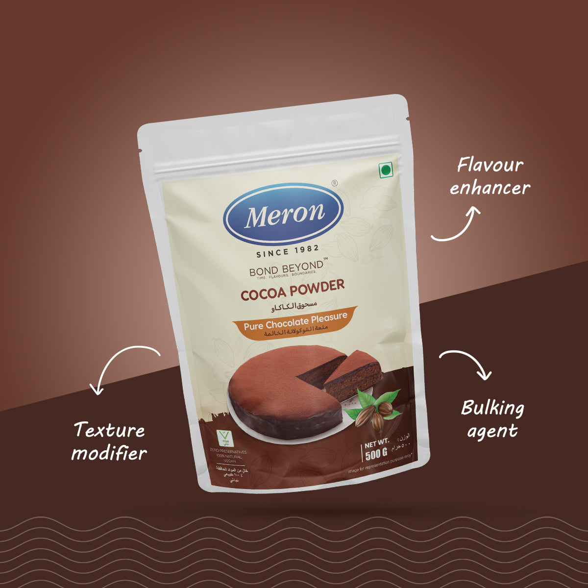 Meron Unsweetened Cocoa Powder – 500g