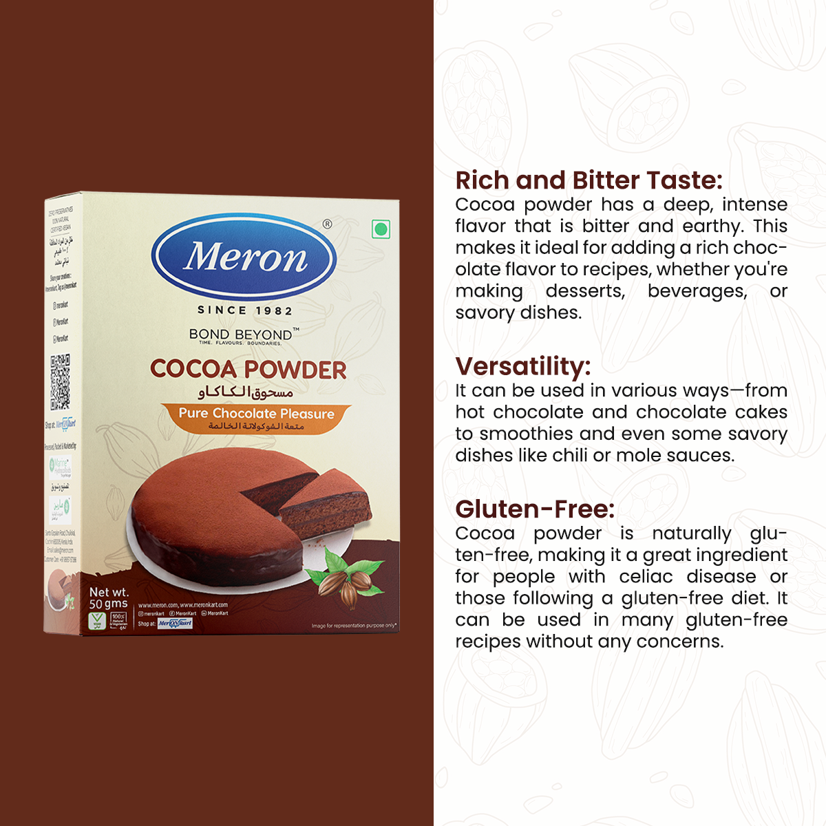 Meron Cocoa Powder - 50g