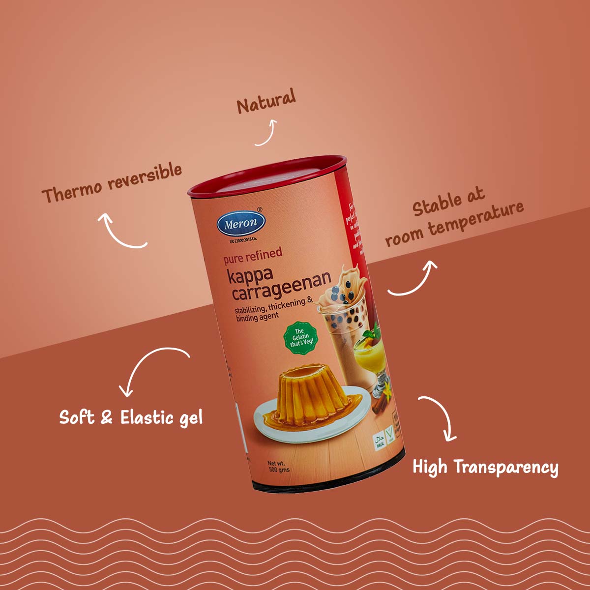 Kappa Carrageenan - 500 gm