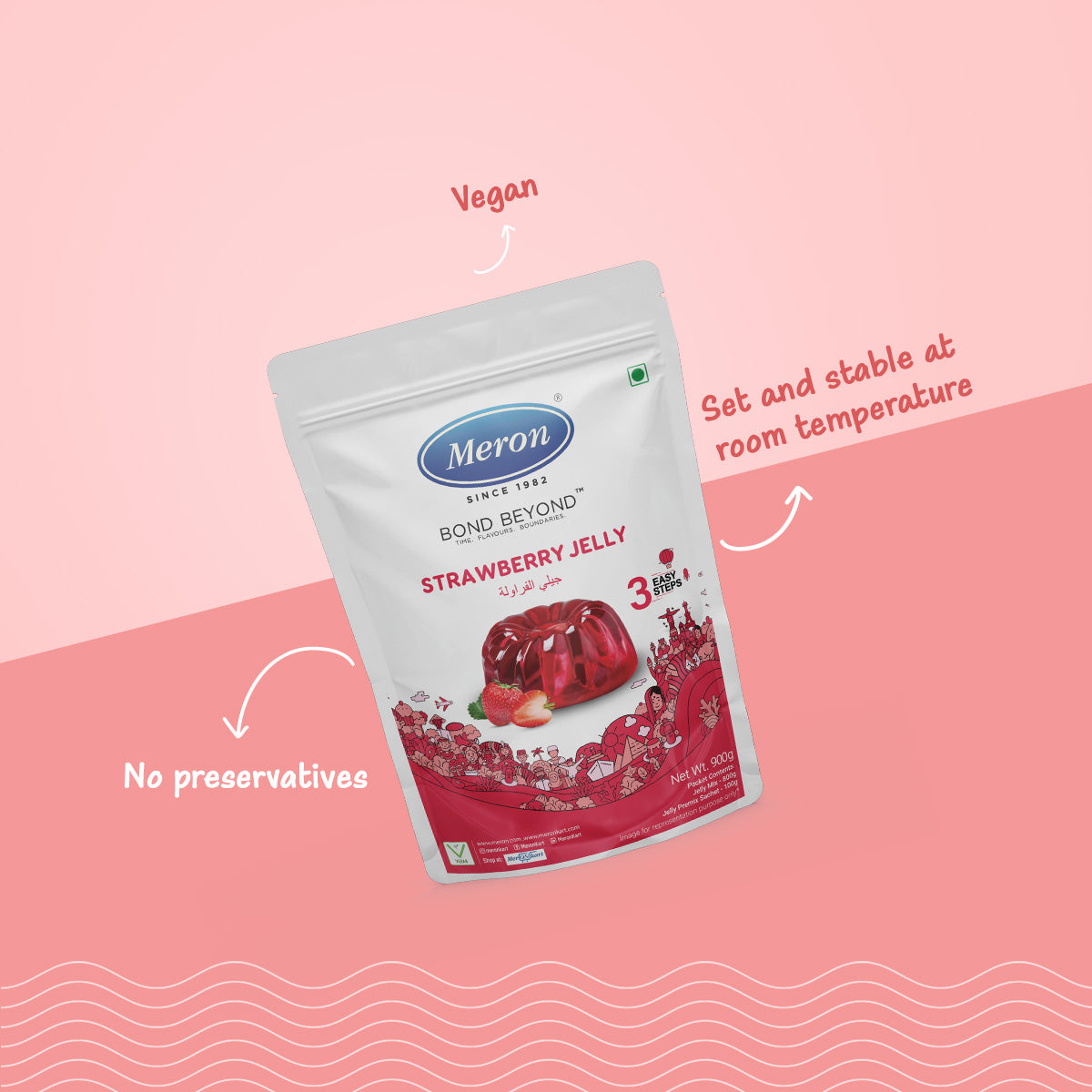 Strawberry Jelly - 900 gm