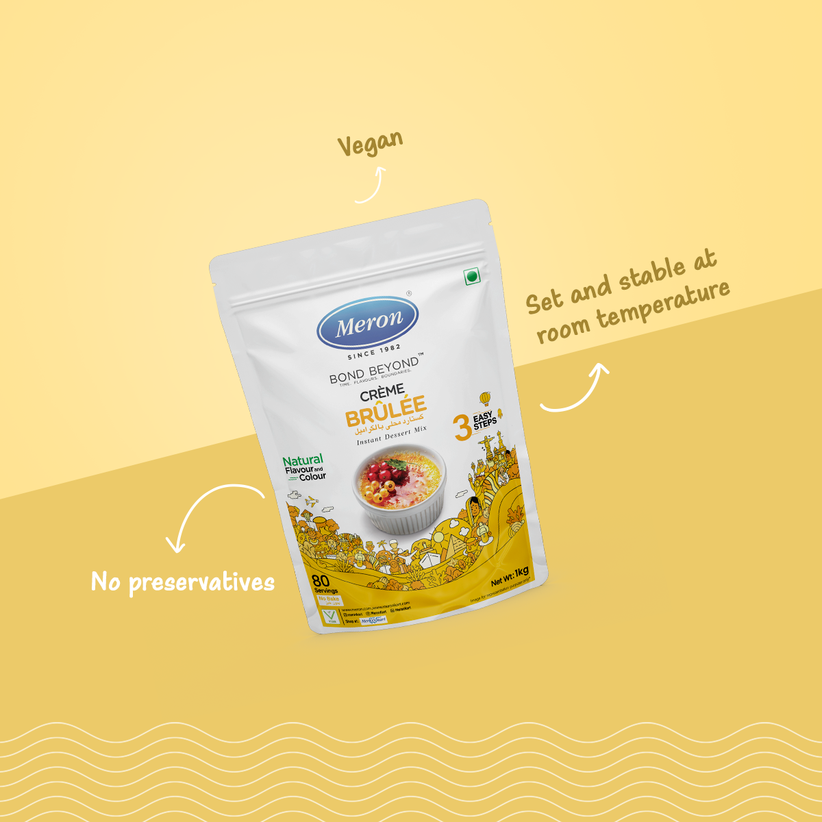 Crème Brûlée - 1 Kg