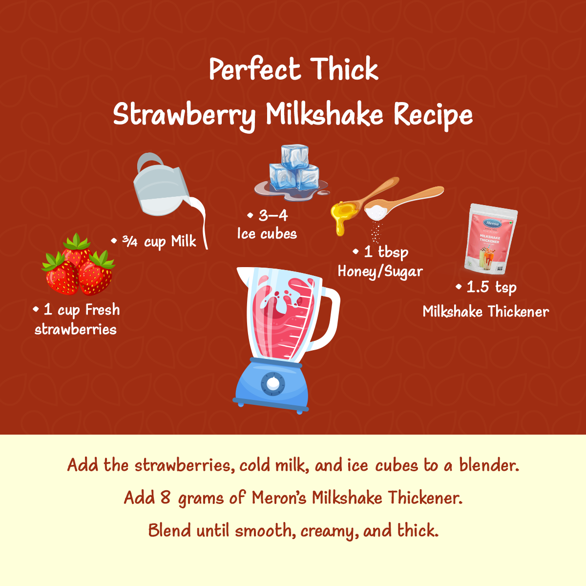 Milkshake Thickener - 1 Kg