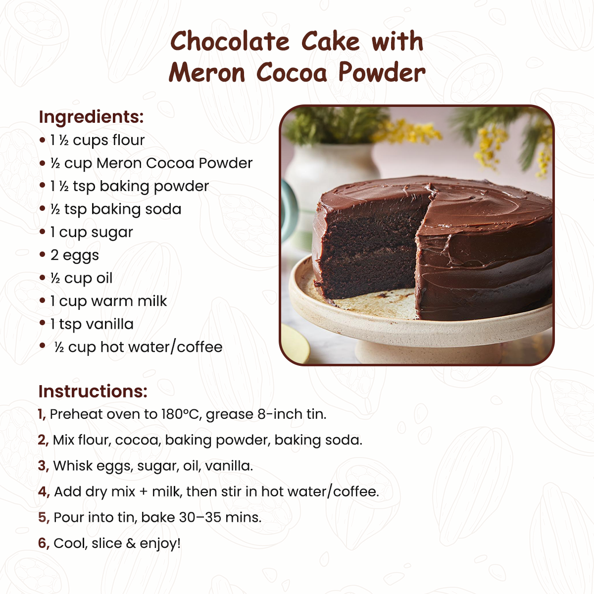Meron Cocoa Powder - 50g