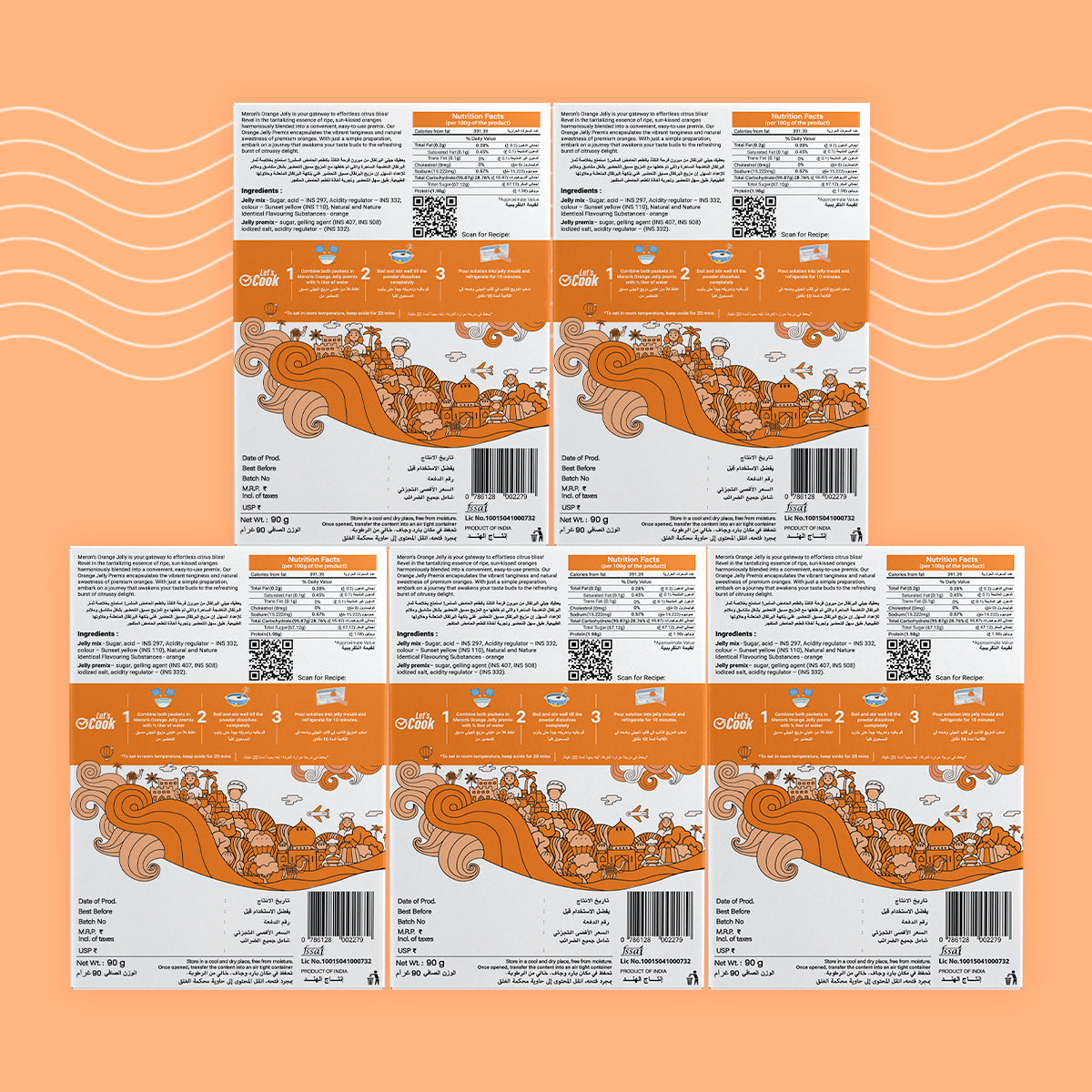 Orange Jelly - 90 gm