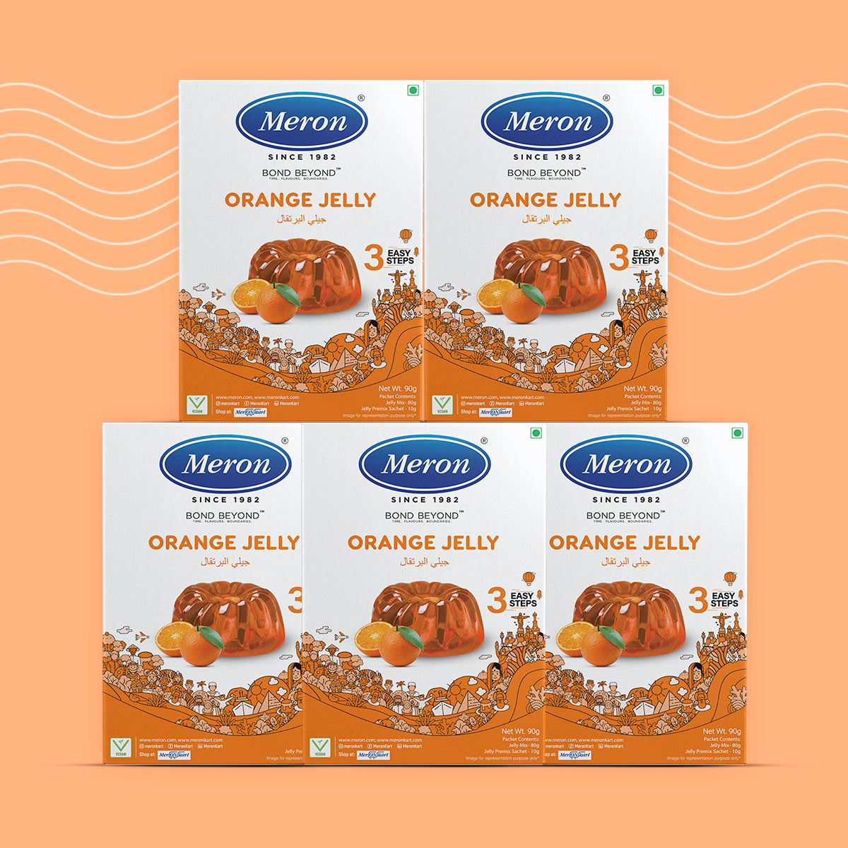 Orange Jelly - 90 gm