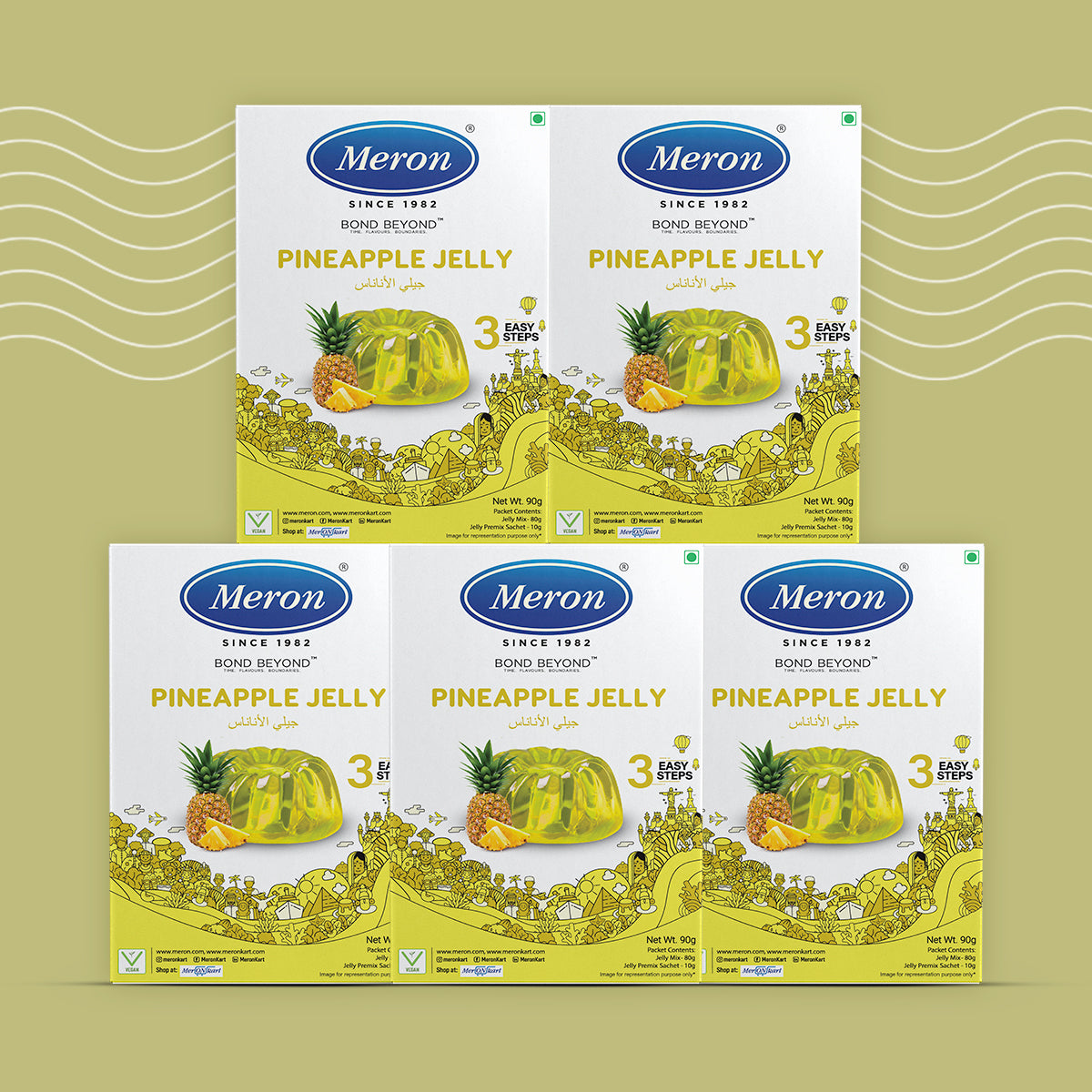 Pineapple Jelly - 90 gm