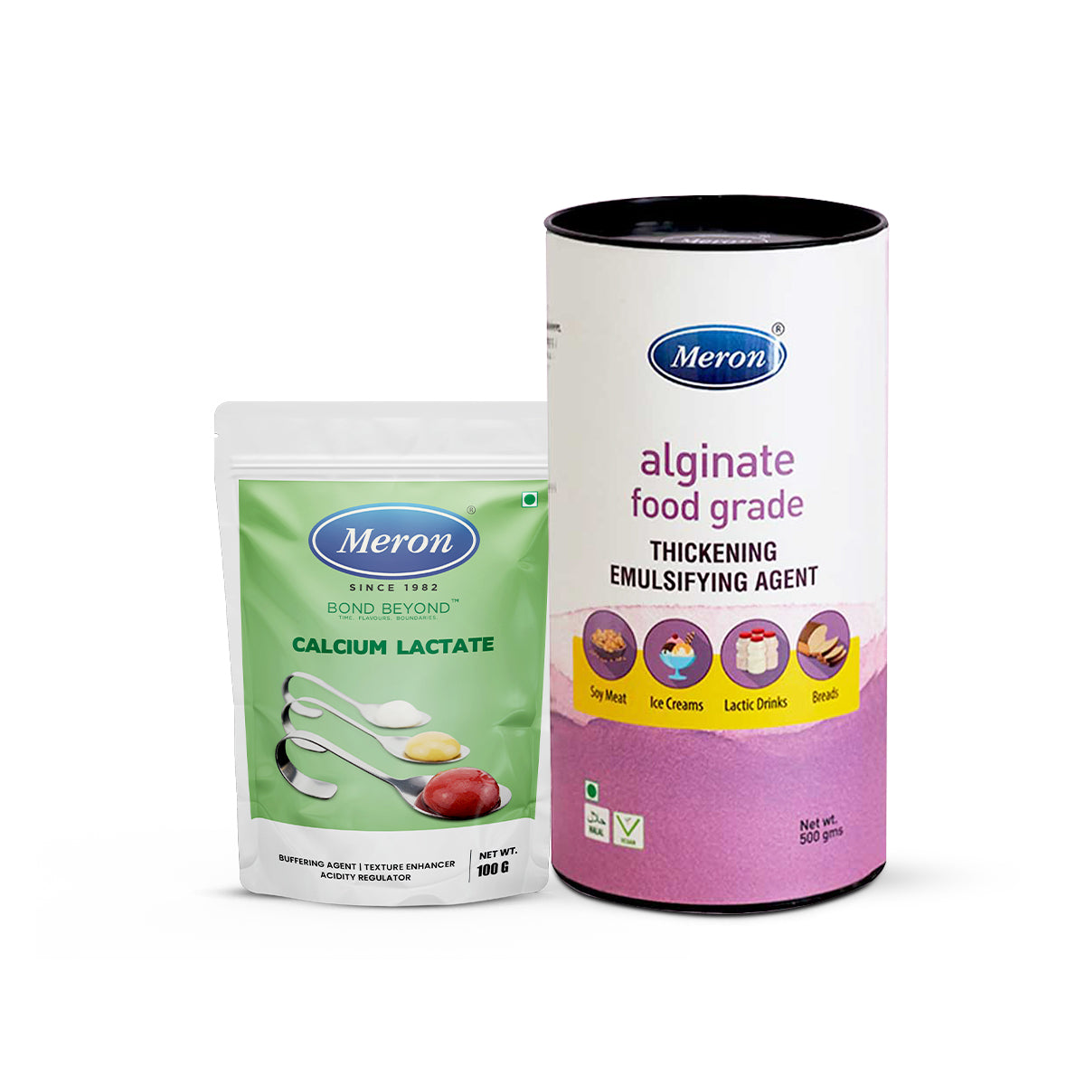 Calcium Lactate and Sodium Alginate Combo