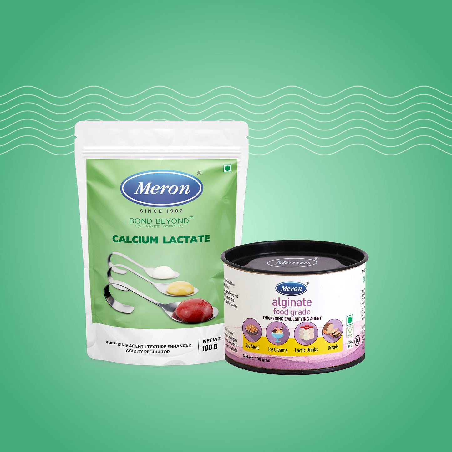 Calcium Lactate and Sodium Alginate Combo