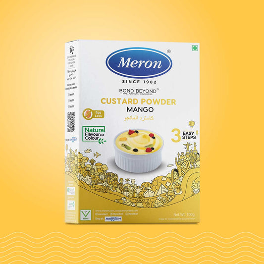 Custard Powder Mango -Natural - 100 gm