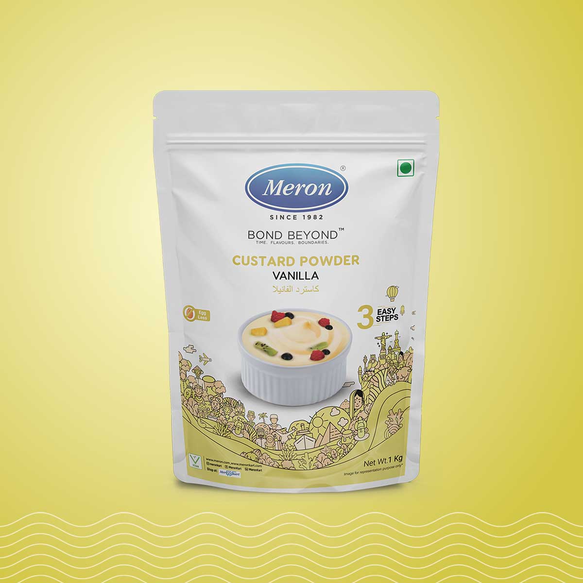Custard Powder Vanilla - 1000 gm