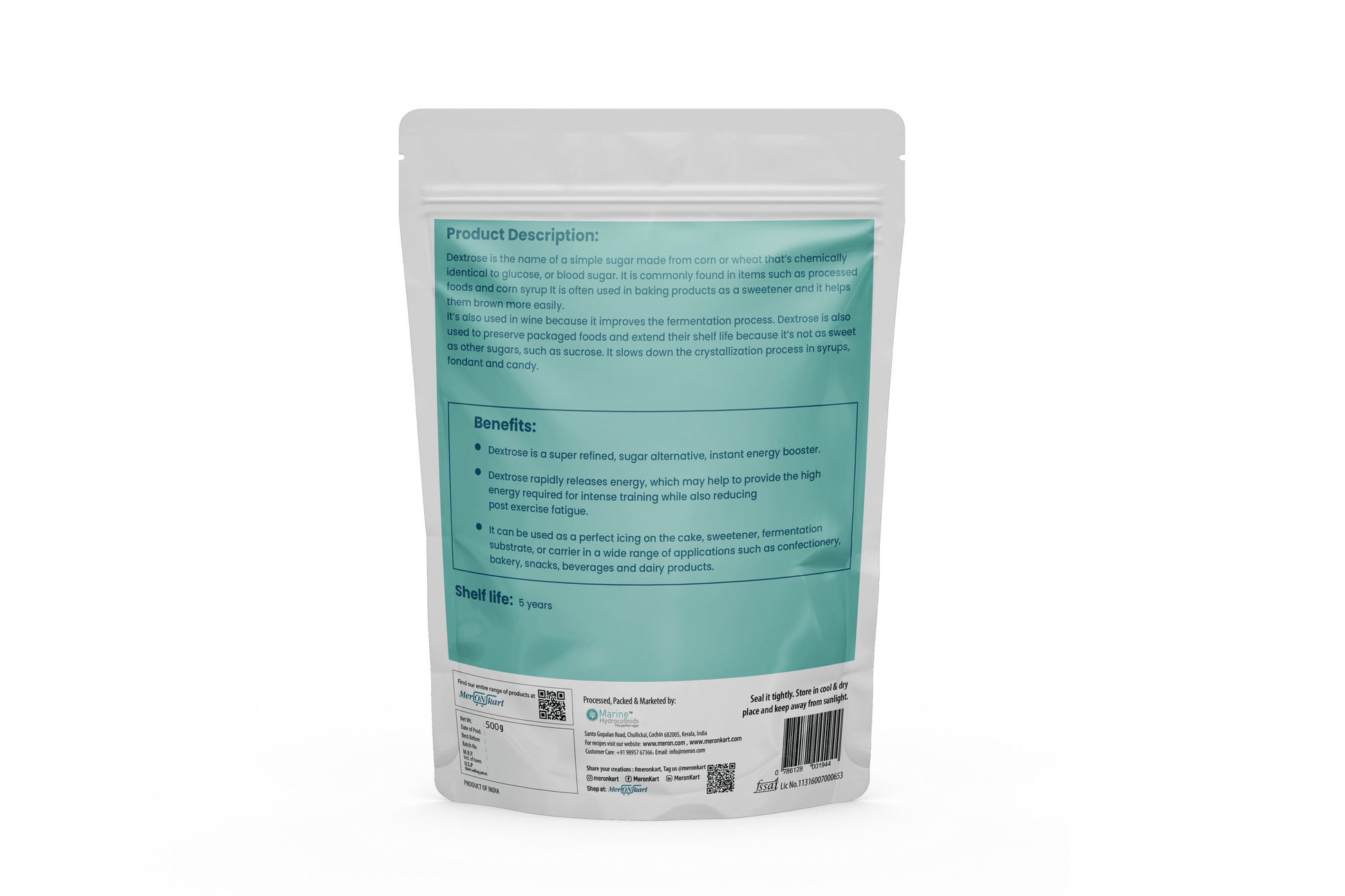 Dextrose - 500 gm - MeronKart