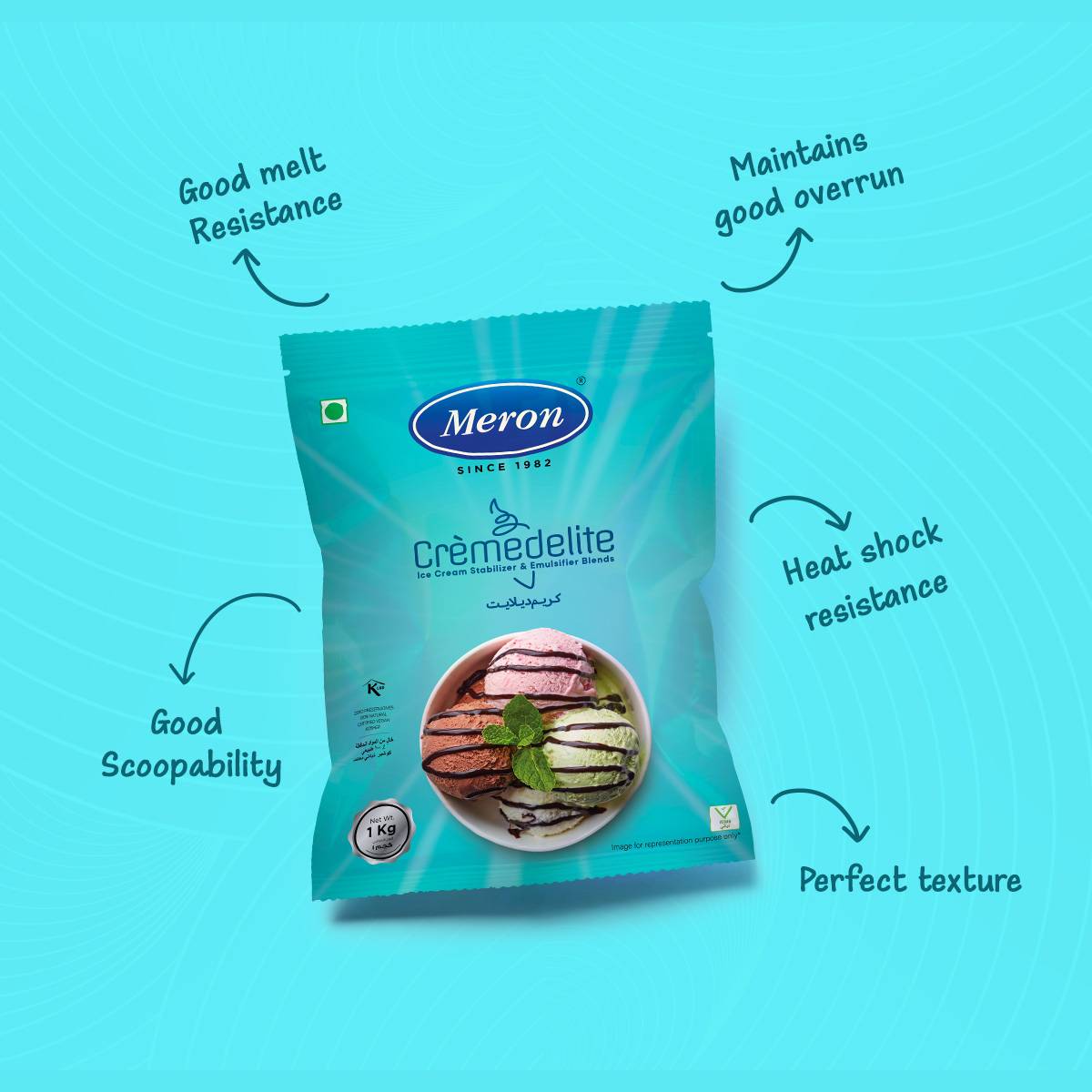 Ice Cream Stablizer - Cremedelite- 1Kg