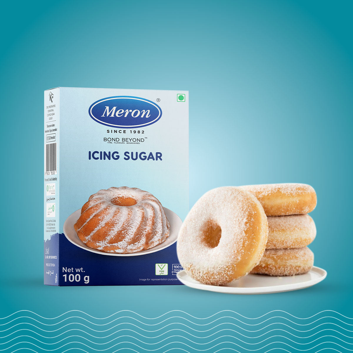 Icing Sugar 100g – Finely Milled Confectioner's Sugar for Home Baking